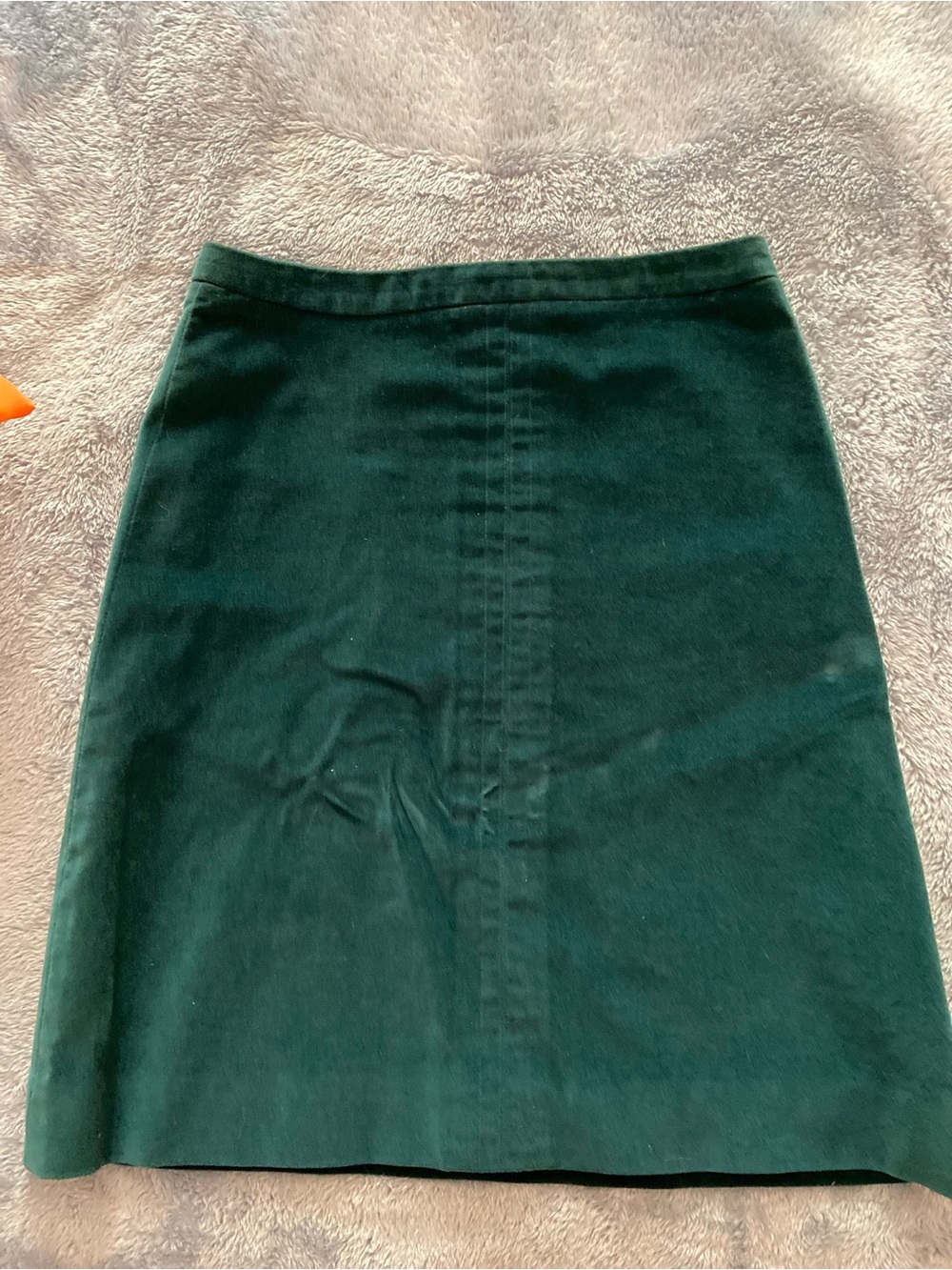 PHARE Tailored Dark Peacock Green Pencil Skirt - Women's Classic Style